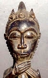 Statuette Africaine de Côte d'Ivoire waka sona - Ethnie Baoulé